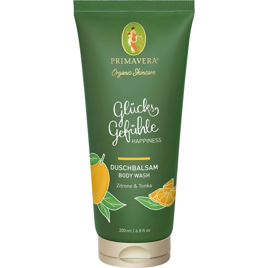 Organic Skincare Duschbalsam Glücksgefühle von Primavera