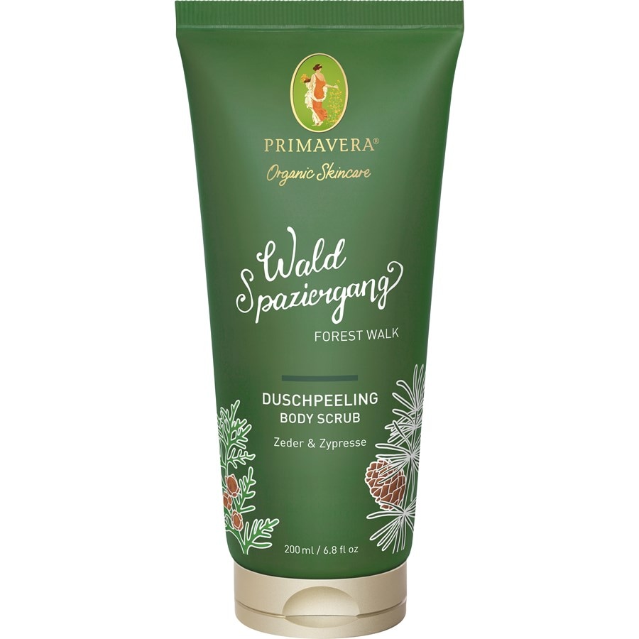 Organic Skincare Duschpeeling Wald Spaziergang von Primavera