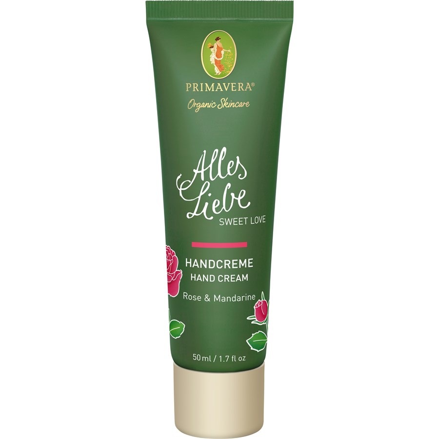 Organic Skincare Handcreme Alles Liebe von Primavera