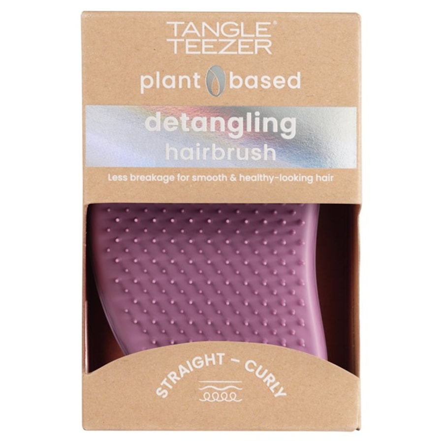 Original Eco - Hairbrush Earthy Purple Straight & Curly Hair Von Tangle Teezer