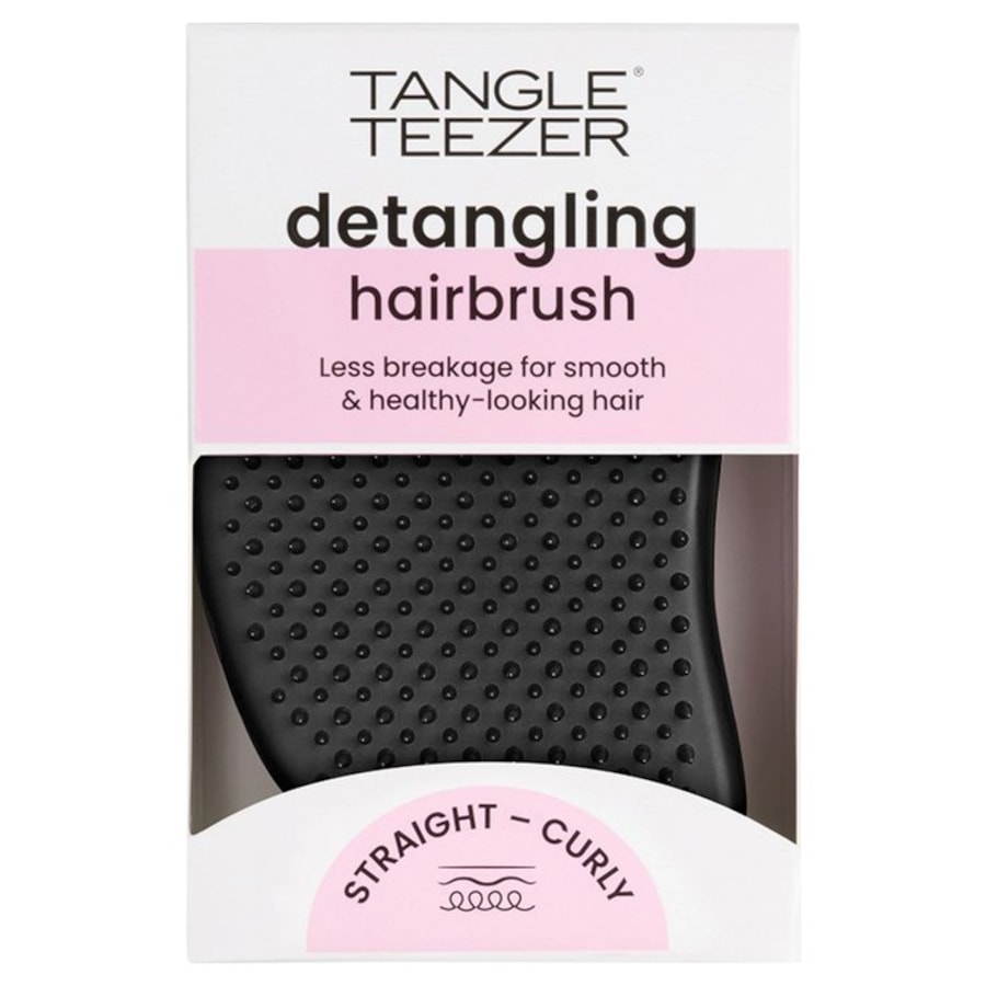 Original Hairbrush Panther Black Straight & Curly Hair Von Tangle Teezer