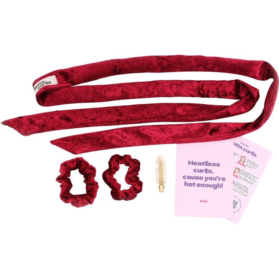 Original Velvet Lockenband Bordeaux Red Von Lotta Curls ❤️ Online Kaufen