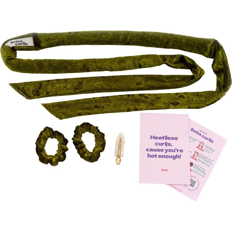 Original Velvet Lockenband Noble Olive Von Lotta Curls