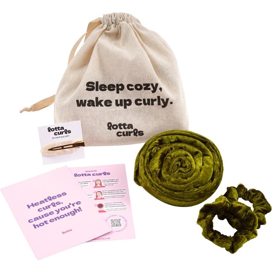 Original Velvet Lockenband Noble Olive von Lotta Curls