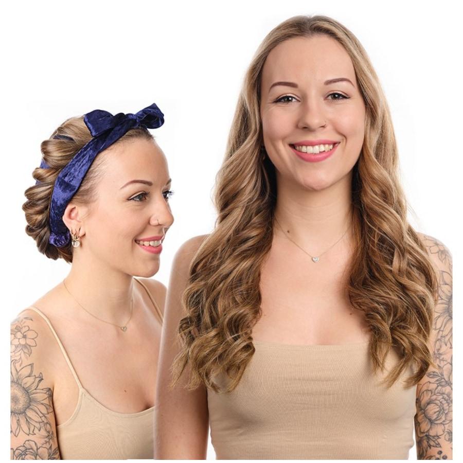 Original Velvet Lockenband Shiny Beige Von Lotta Curls ❤️ Online Kaufen