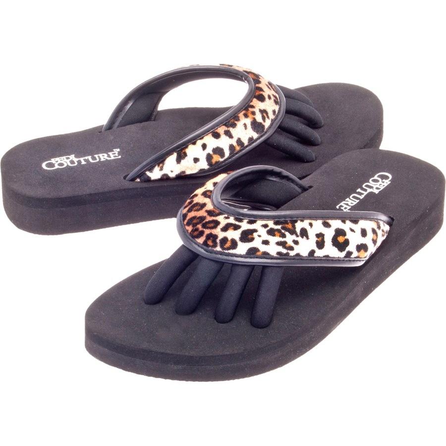 Pediküre Sandalen Spa Wild Leopard von Pedi Couture