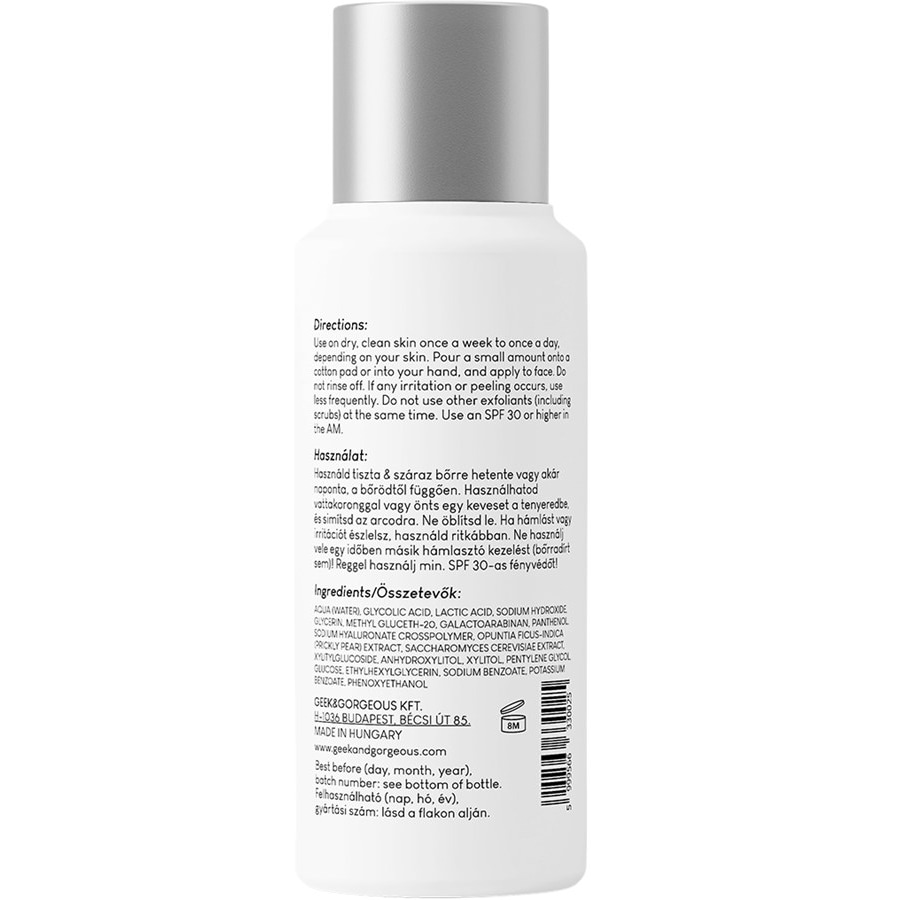 Peeling Smooth Out Von Geek & Gorgeous
