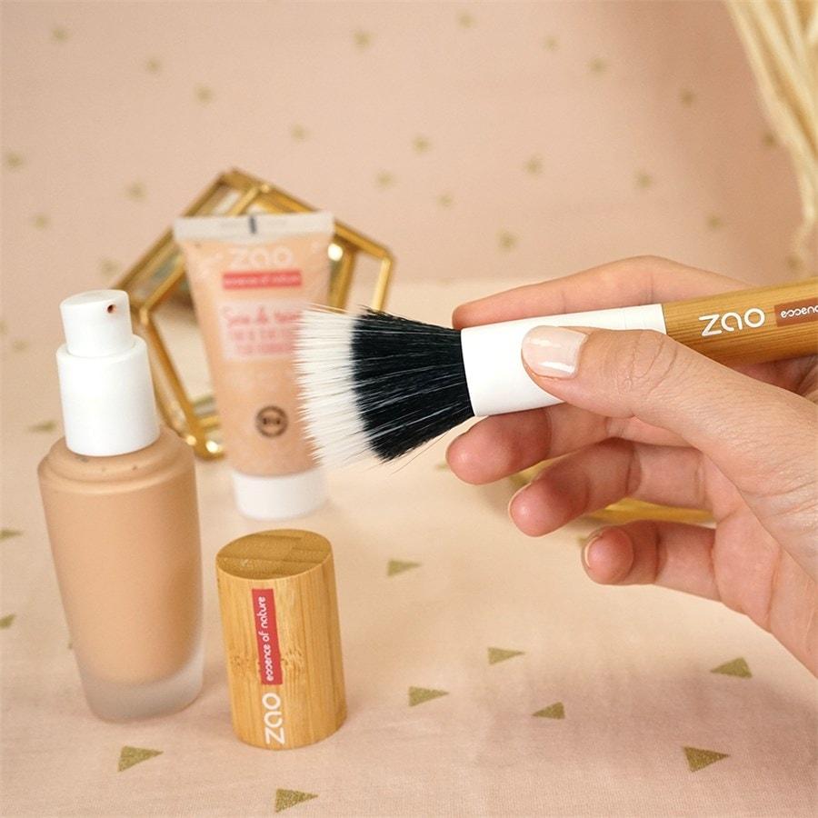Pinsel Duo Fiber Foundation Brush Von Zao