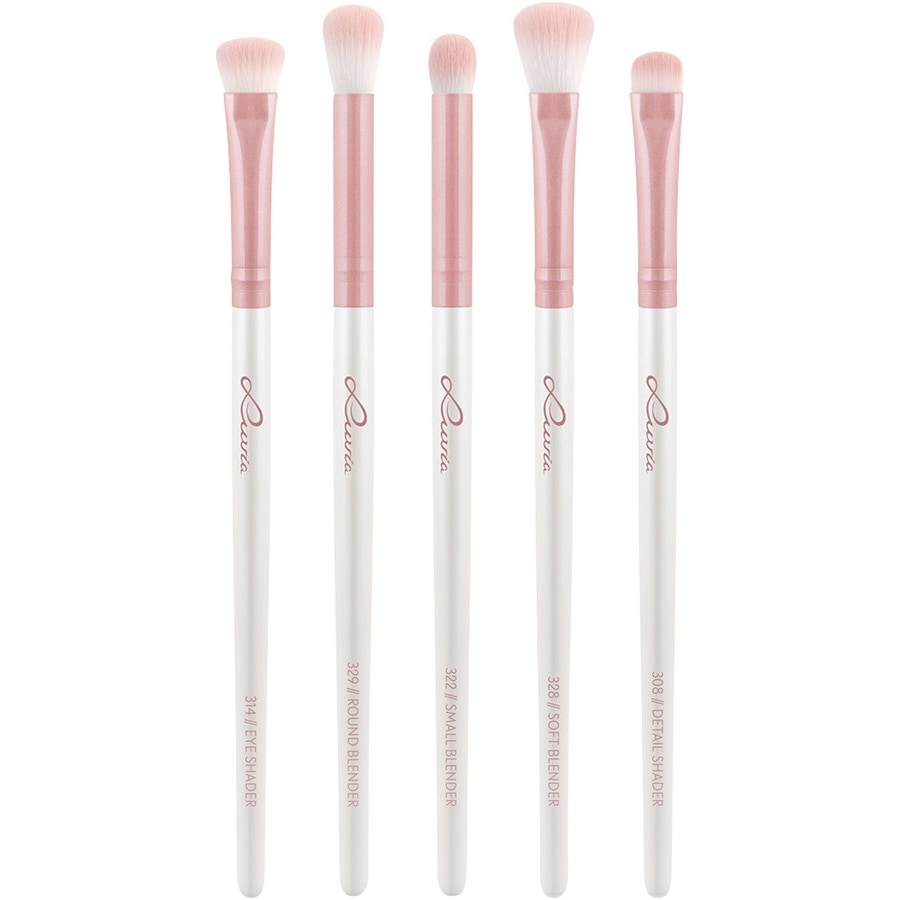 Pinselset Prime Vegan Candy Essential Eye Set von Luvia Cosmetics