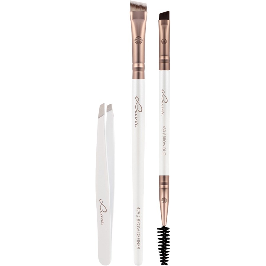 Pinselset Prime Vegan Prime Brow Kit von Luvia Cosmetics