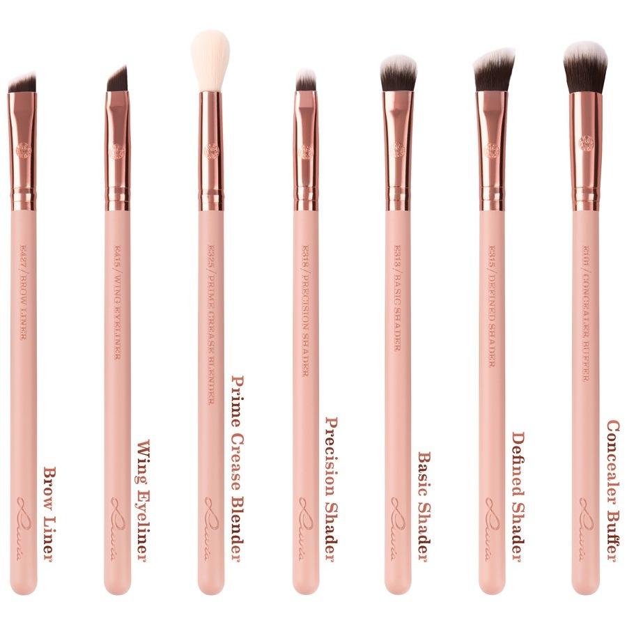 Pinselset Rose Golden Vintage Set Von Luvia Cosmetics