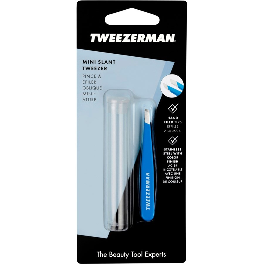 Pinzetten Schräge Mini Pinzette Bahama Blue Von Tweezerman