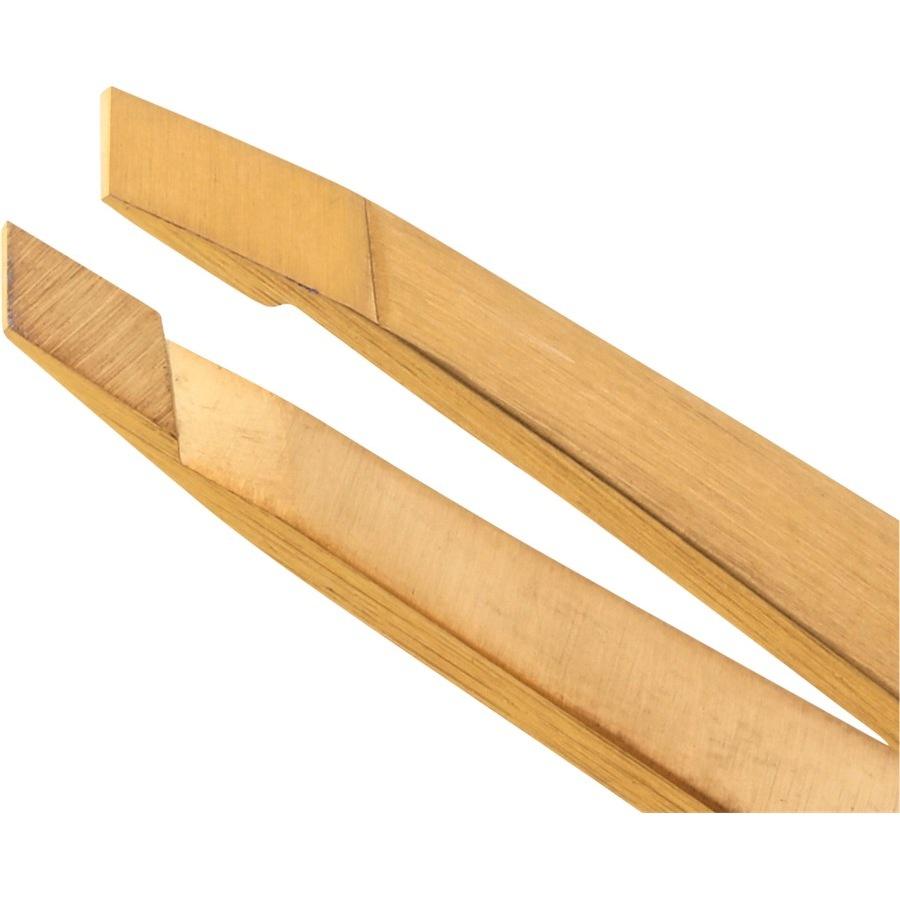 Pinzetten Schräge Mini Pinzette Gold Von Tweezerman