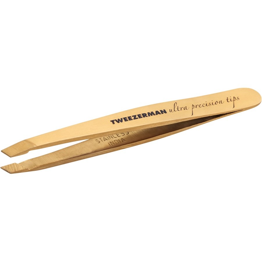 Pinzetten Schräge Mini Pinzette Gold von Tweezerman