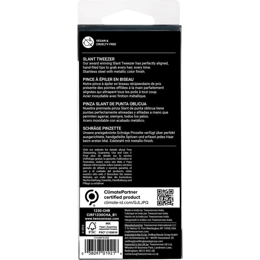 Pinzetten Schräge Pinzette Champagne Von Tweezerman