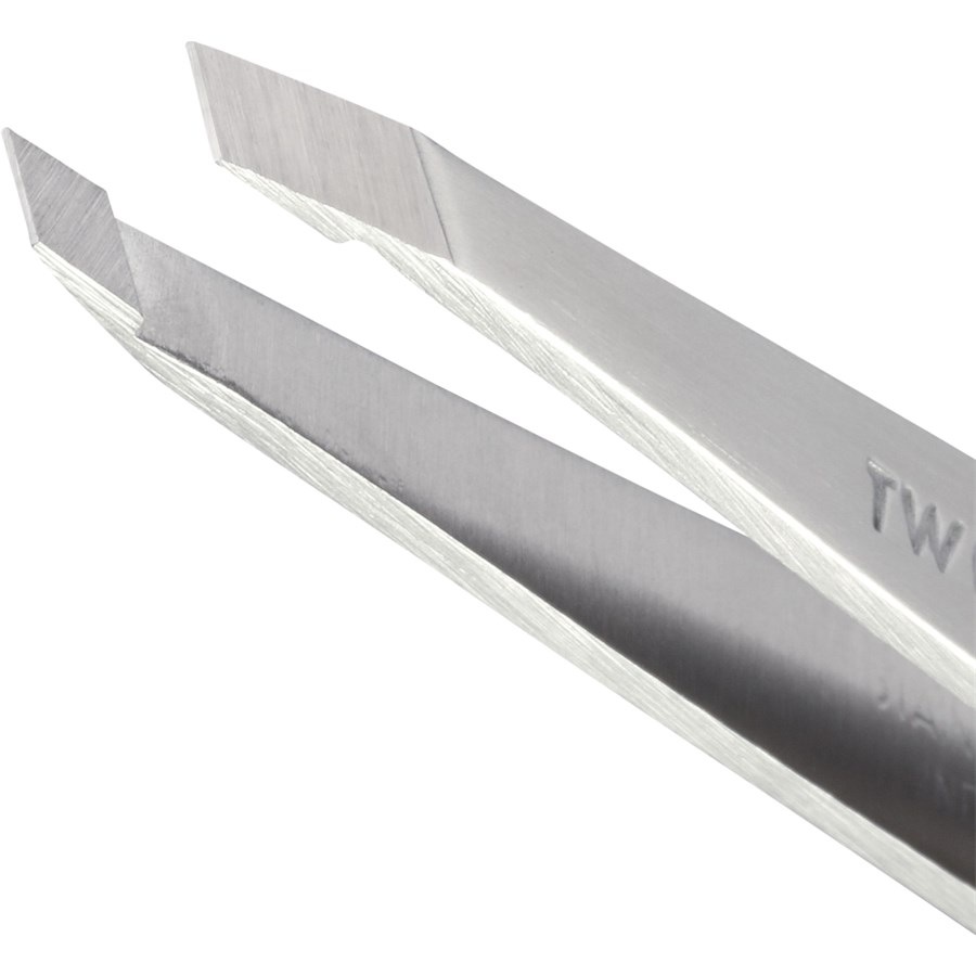 Pinzetten Schräge Pinzette Silver Von Tweezerman