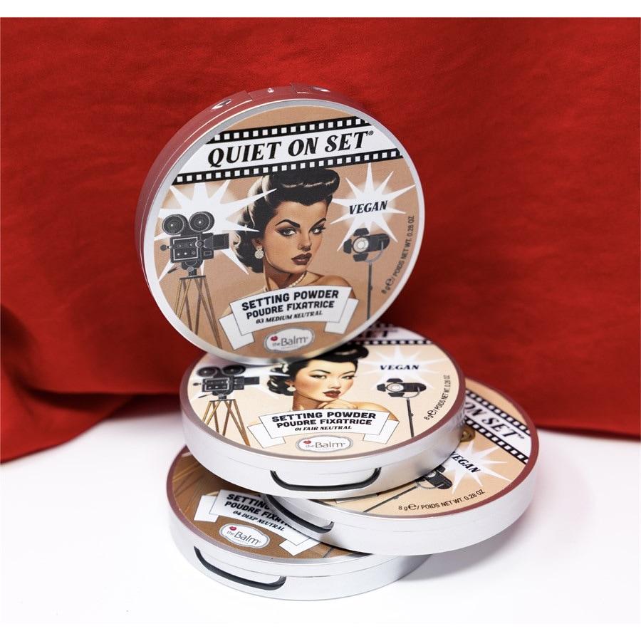 Powder Setting Powder Quiet On Set Von The Balm
