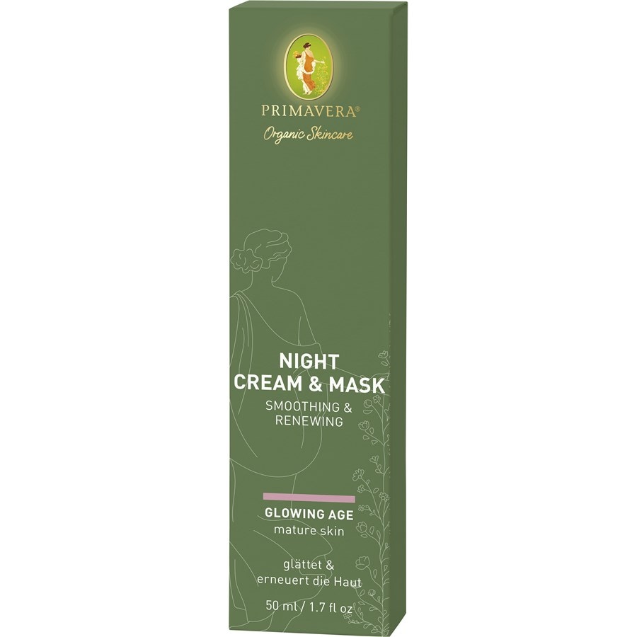Primavera Glowing Age Night Cream & Mask Smoothing & Renewing