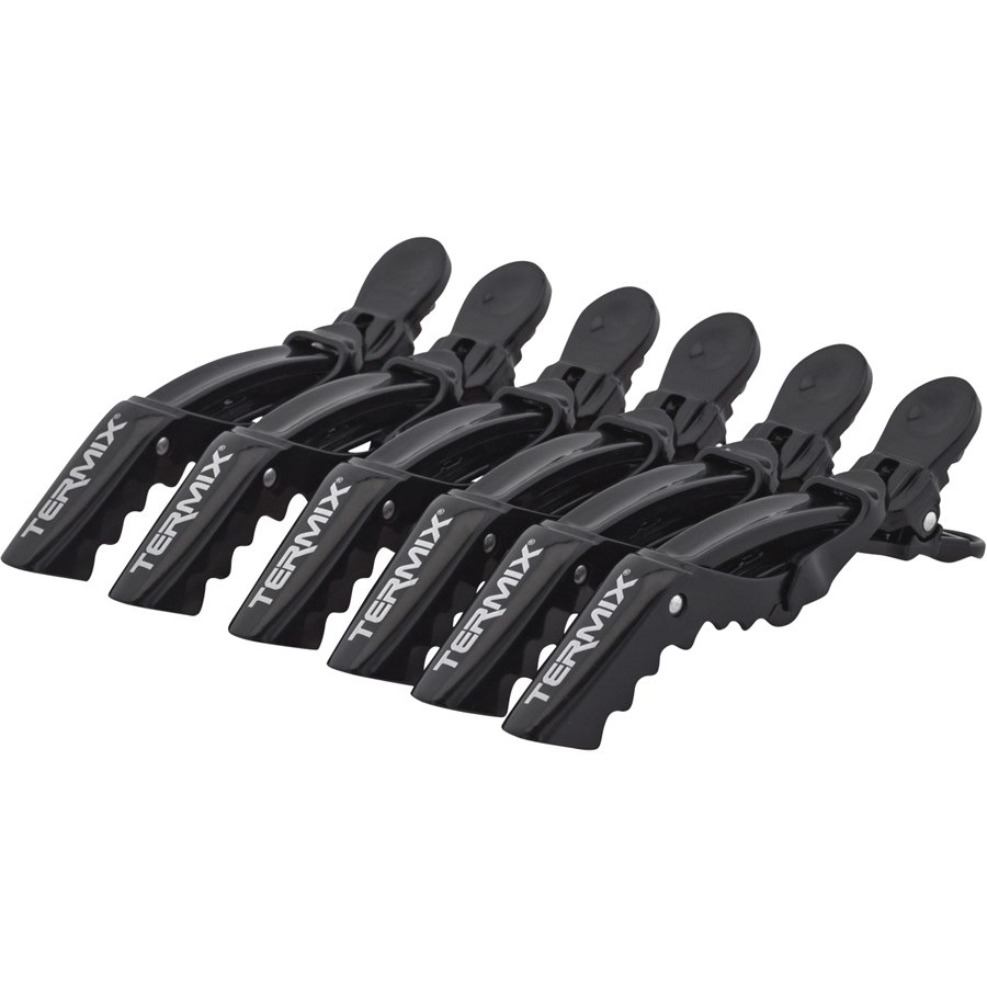 Professionelles Zubehör Haarklammern Soft Touch 6er-Pack von TERMIX