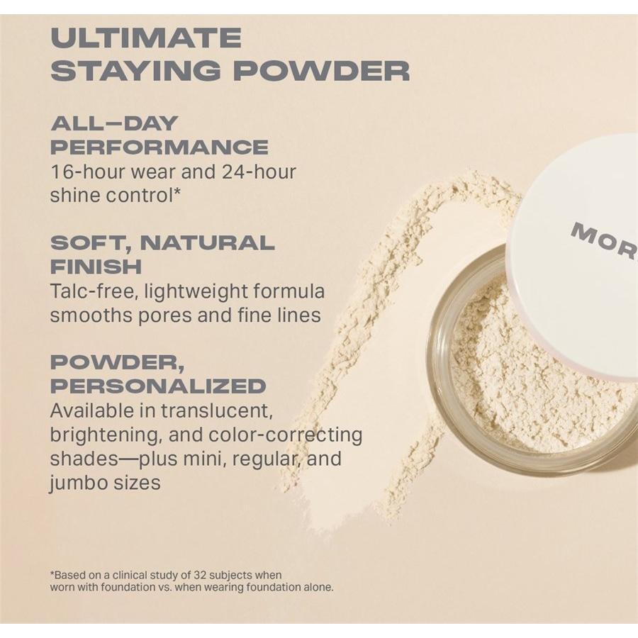 Puder Bake & Set Powder Von Morphe