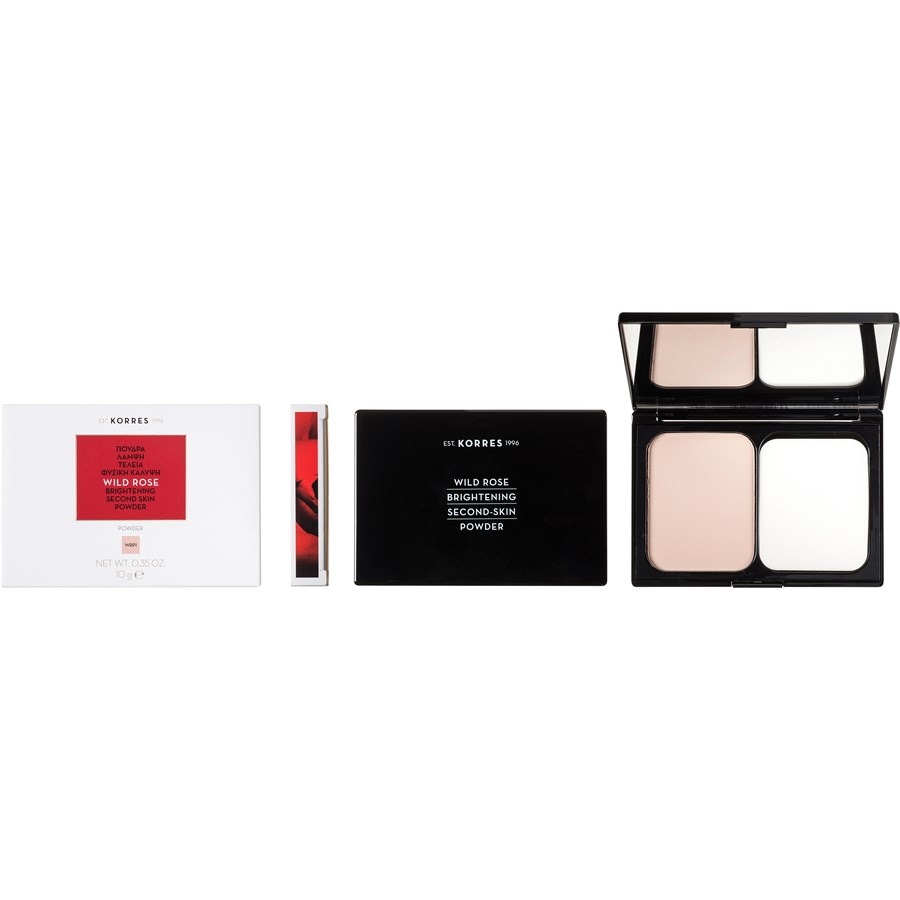 Puder Brightening Second Skin Kompaktpuder Wild Rose von Korres