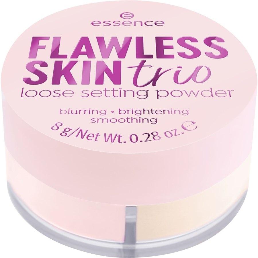 Puder FLAWLESS SKIN Trio Loose Setting Powder Von Essence