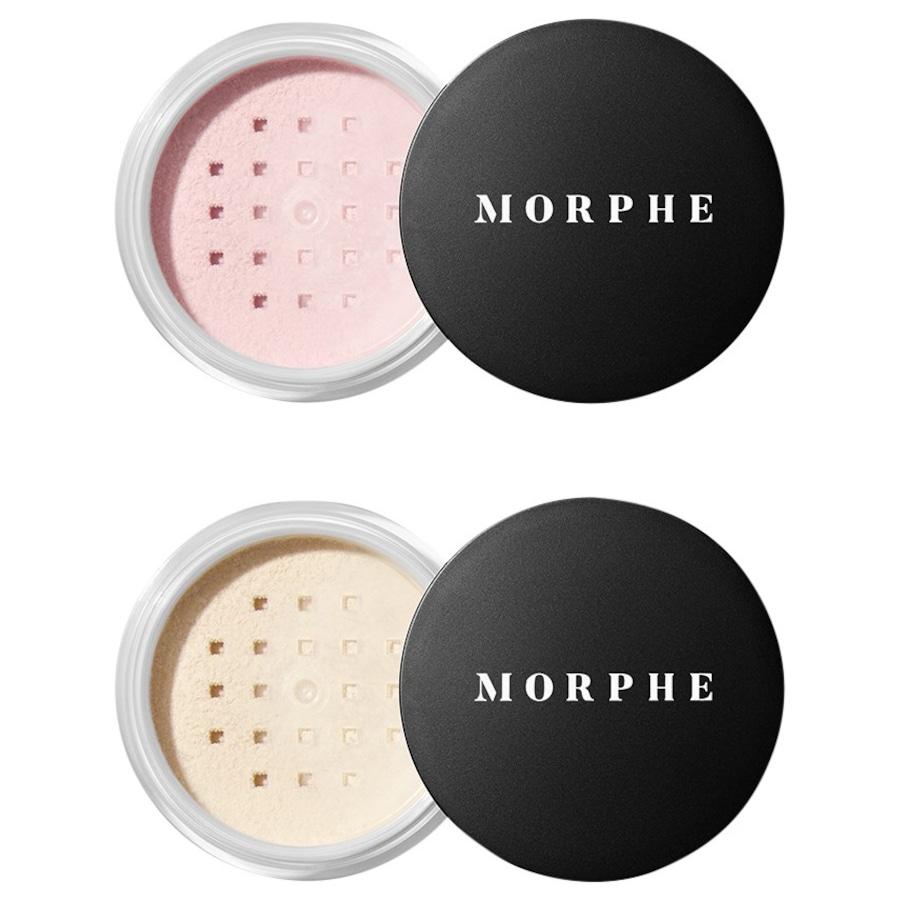 Puder Totally Set Mini Brighten & Set Powder Duo Von Morphe