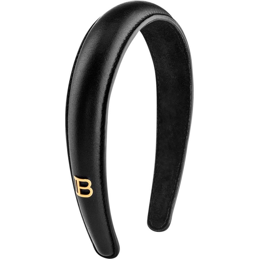 Puffed Leather Headband von Balmain Hair Couture
