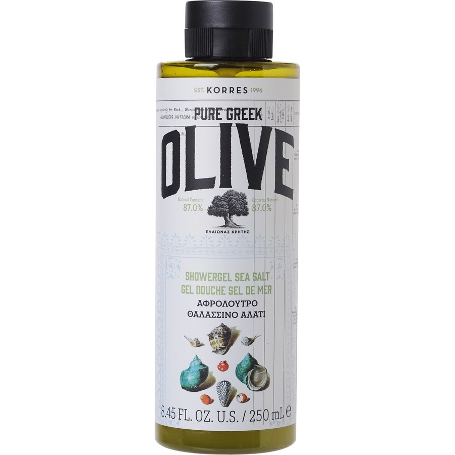 Pure Greek Olive Olive & Sea Salt Shower Gel Von Korres