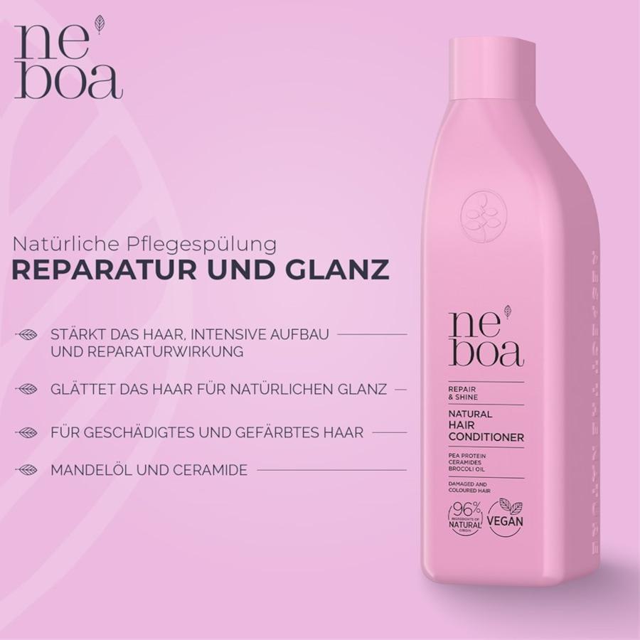 Repair & Shine Natural Hair Conditioner Damaged & Colored Hair Von Neboa