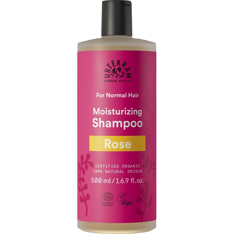 Rose Moisturizing Shampoo For Normal Hair von Urtekram