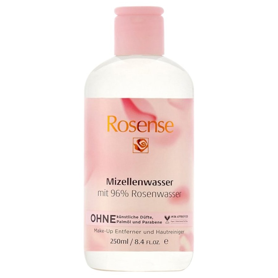 Rosense Mizellenwasser mit 96% Rosenwasser