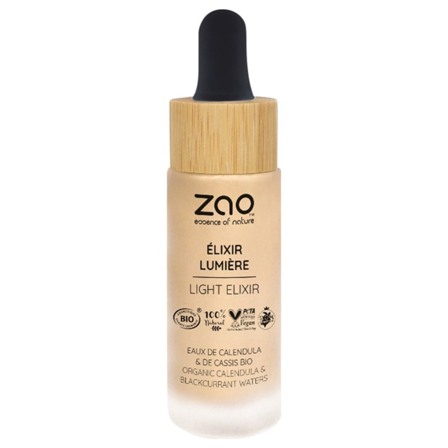 Rouge & Highlighter Bamboo Light Elixir von zao