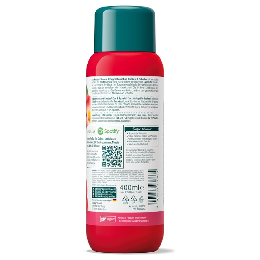 Schaum- & Cremebäder Rücken & Schulter Von Kneipp