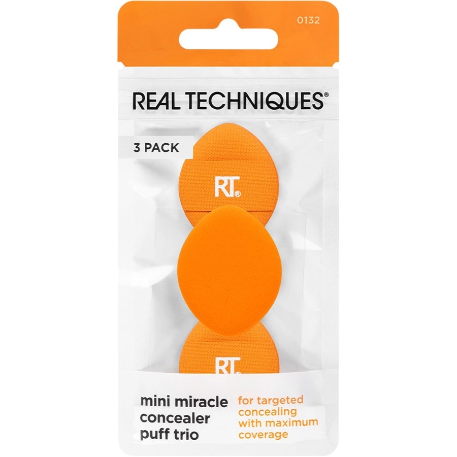 Schwamm-Sets Mini Miracle Concealer Puff Trio von Real Techniques