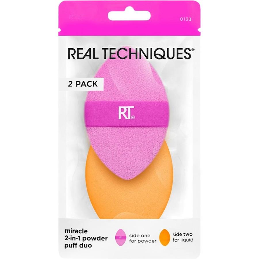 Schwamm-Sets Miracle 2-in-1 Powder Puff Duo 2 Pack Von Real Techniques