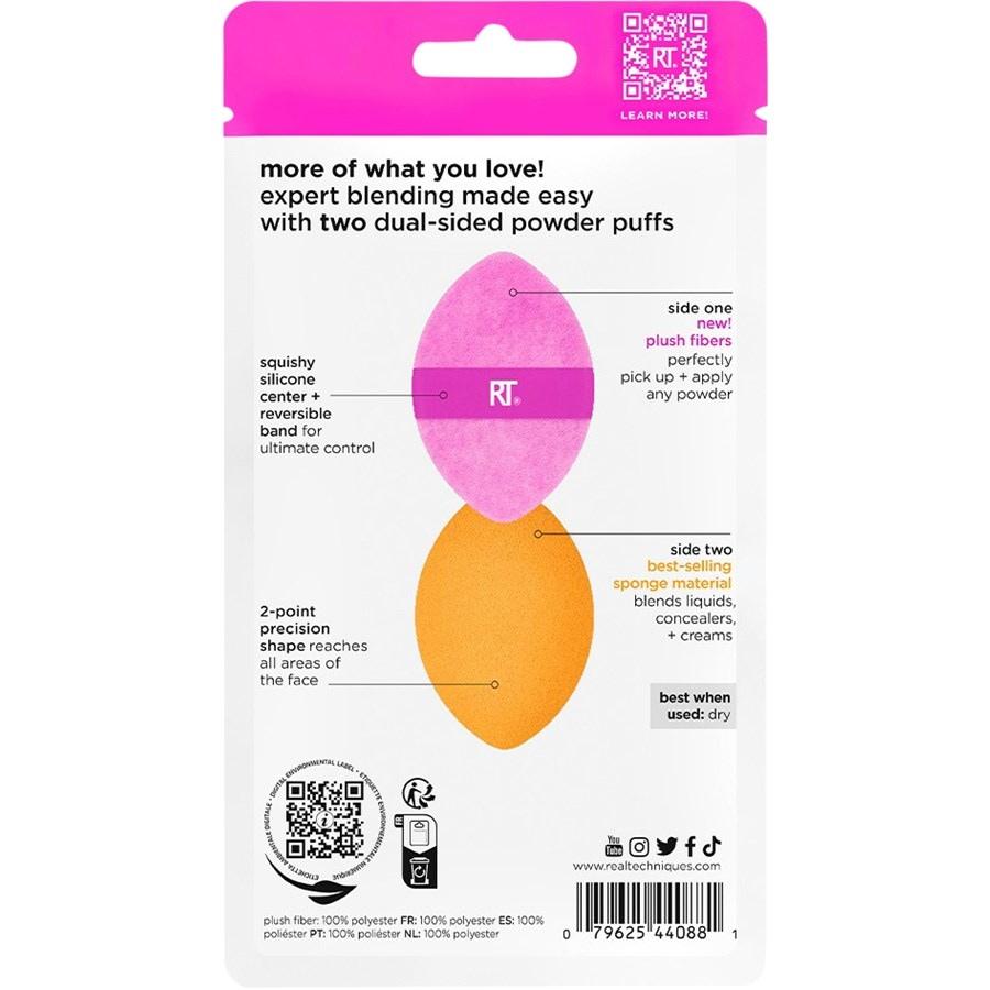 Schwamm-Sets Miracle 2-in-1 Powder Puff Duo 2 Pack Von Real Techniques