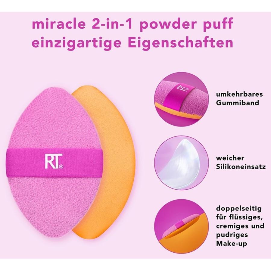 Schwamm-Sets Miracle 2-in-1 Powder Puff Duo 2 Pack Von Real Techniques