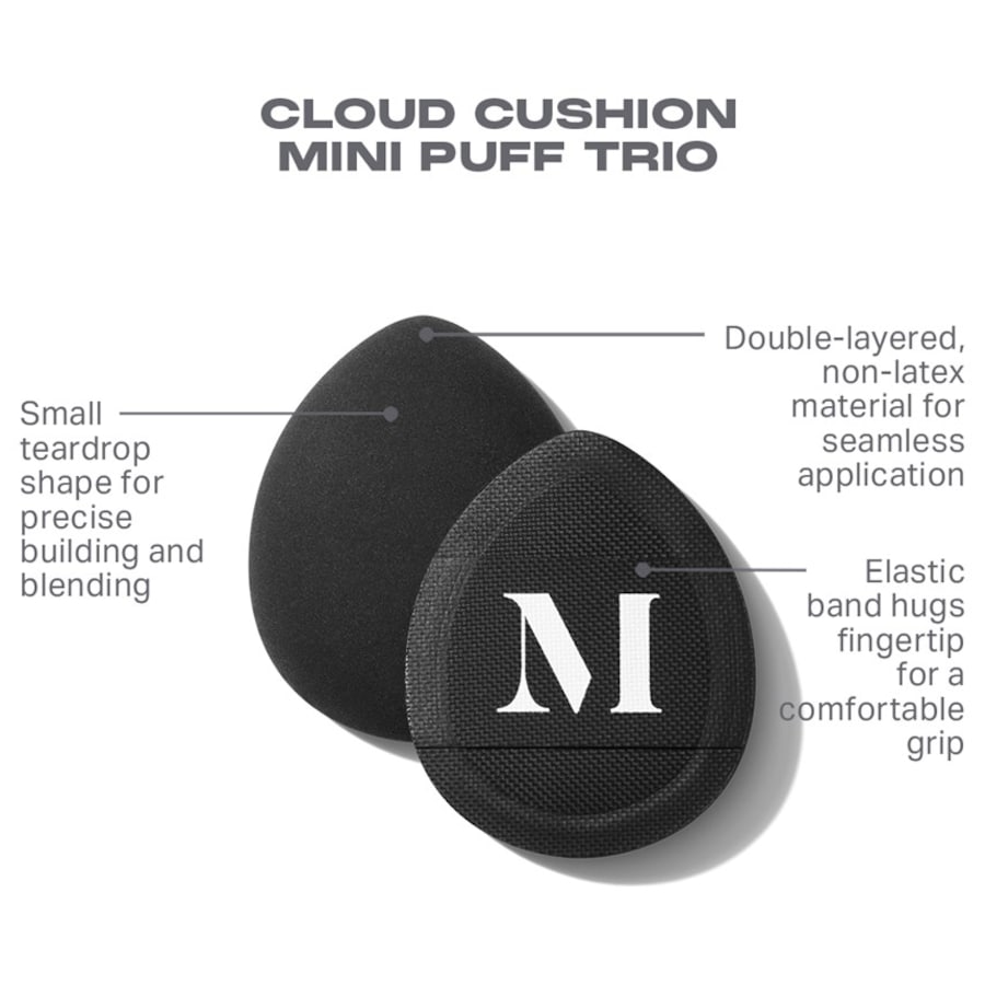 Schwämme Cloud Cushion Mini Puff Trio Von Morphe