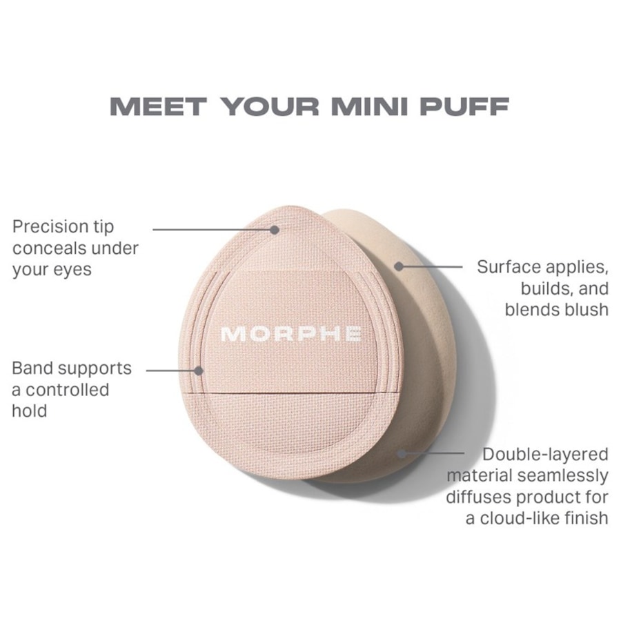 Schwämme Cloud Cushion Mini Puff Trio Von Morphe