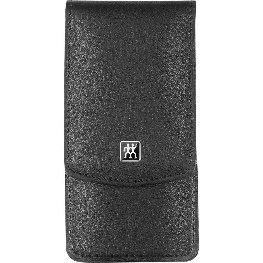 Sets 3-tlg. Maniküre/Pediküre-Etui Schwarzem Rindleder Von Zwilling Beauty