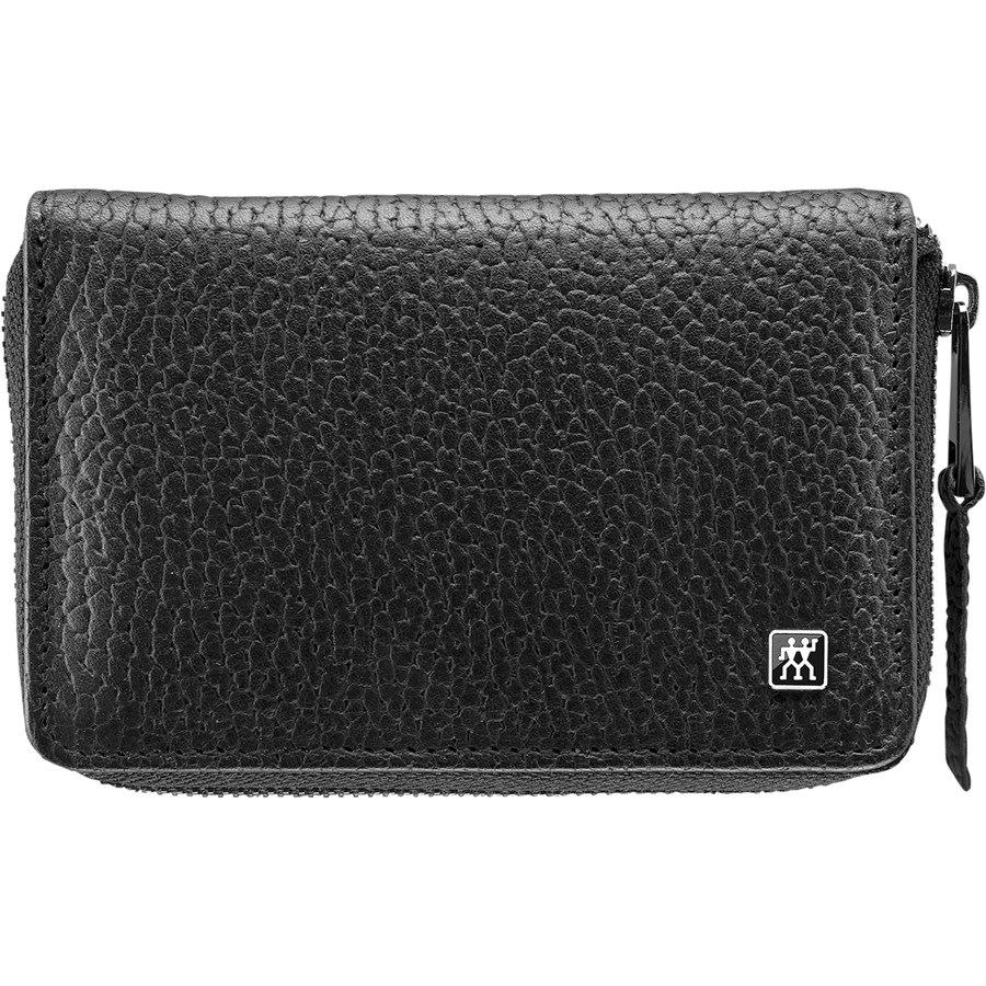 Sets 4-tlg. Maniküre/Pediküre-Etui Schwarzem Rindeder Von Zwilling Beauty