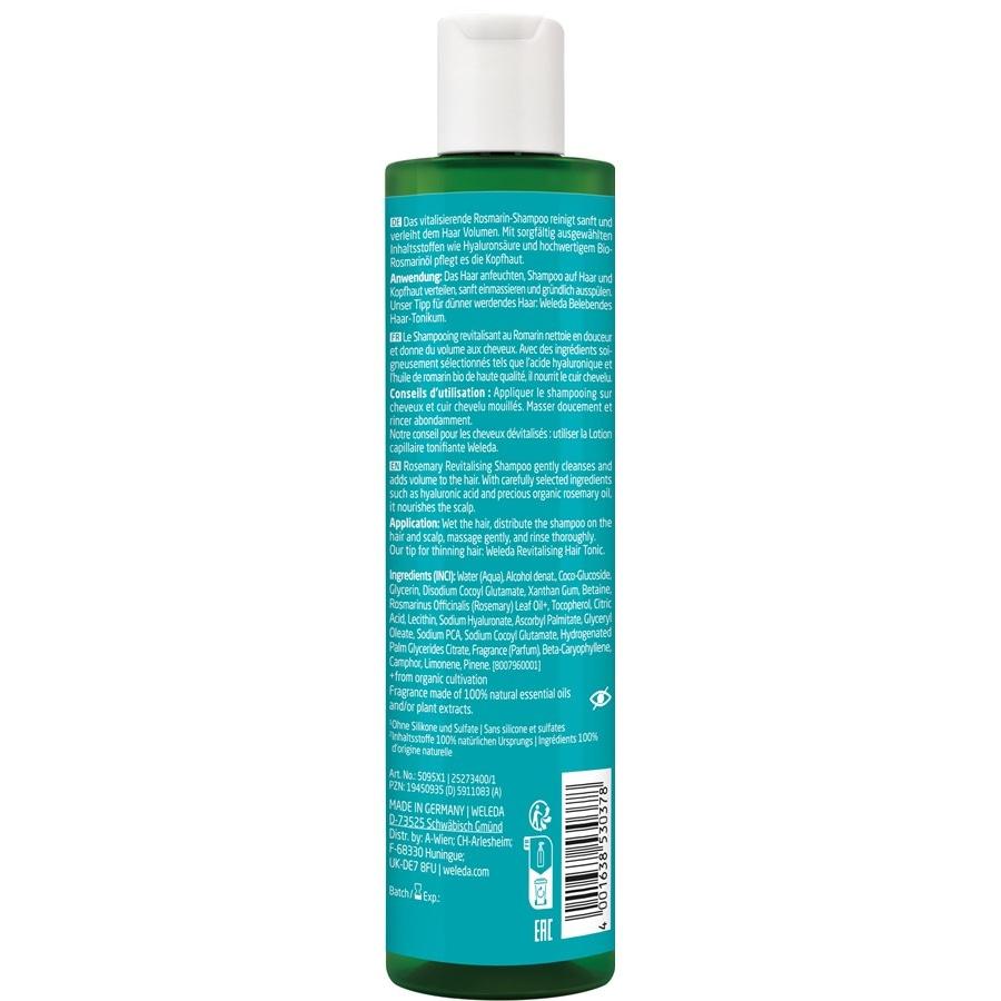 Shampoo Rosmarin Revitalising Shampoo Von Weleda