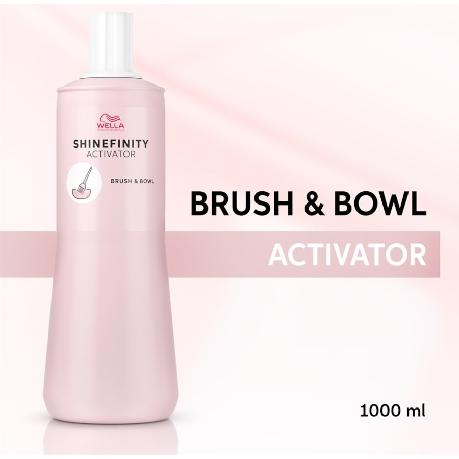 Shinefinity Activator 2% Brush & Bowl Von Wella