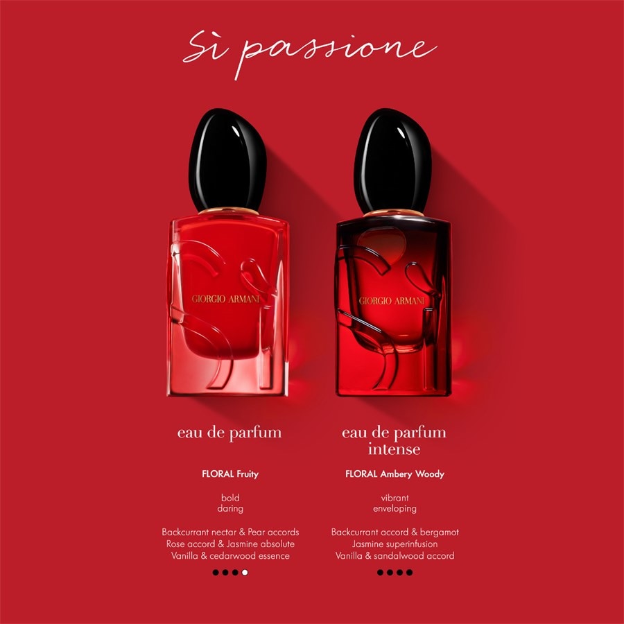 Si Eau De Parfum Spray Intense - Nachfüllbar Passione Von Armani