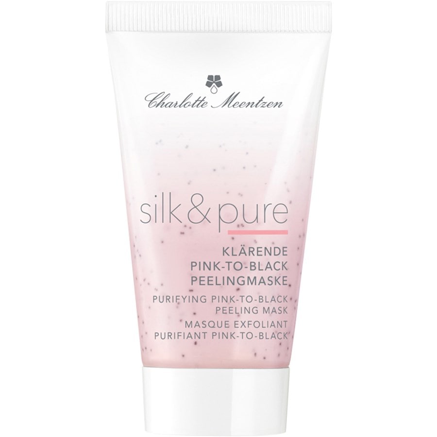 Silk & Pure Klärende Pink-To-Black Peelingmaske von Charlotte Meentzen
