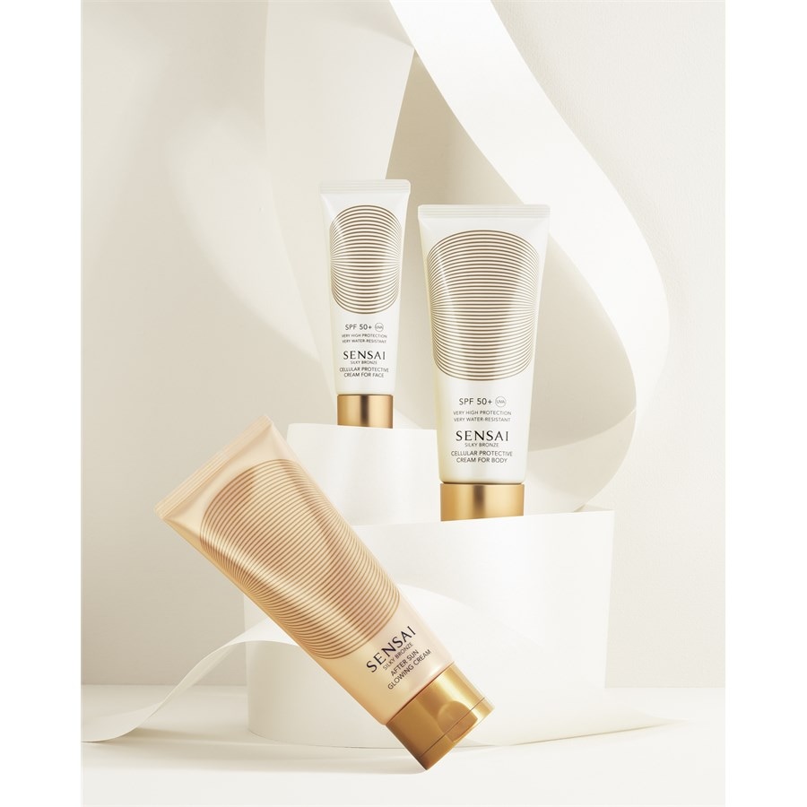 Silky Bronze After Sun Glowing Cream Anti-Ageing Sun Care Von SENSAI