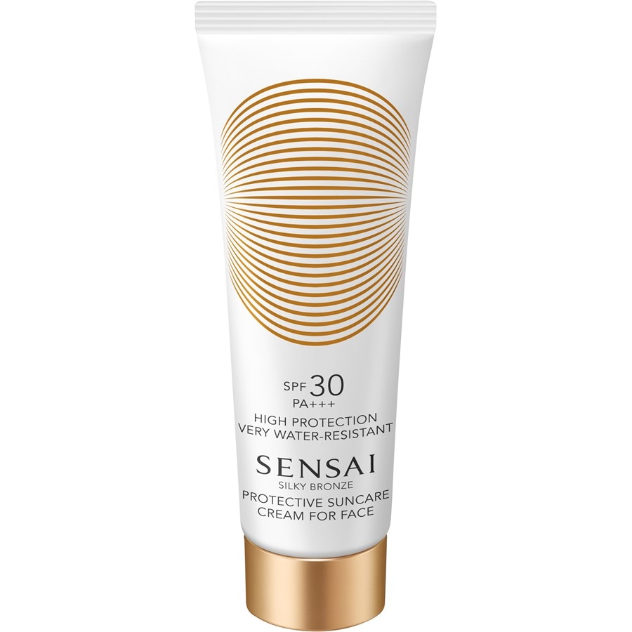 Silky Bronze Protective Suncare Cream for Face von SENSAI
