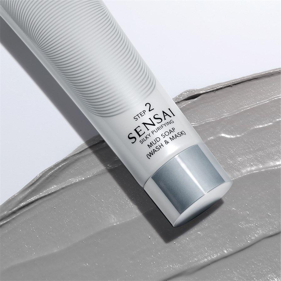 Silky Purifying Mud Soap (Wash & Mask) Von SENSAI