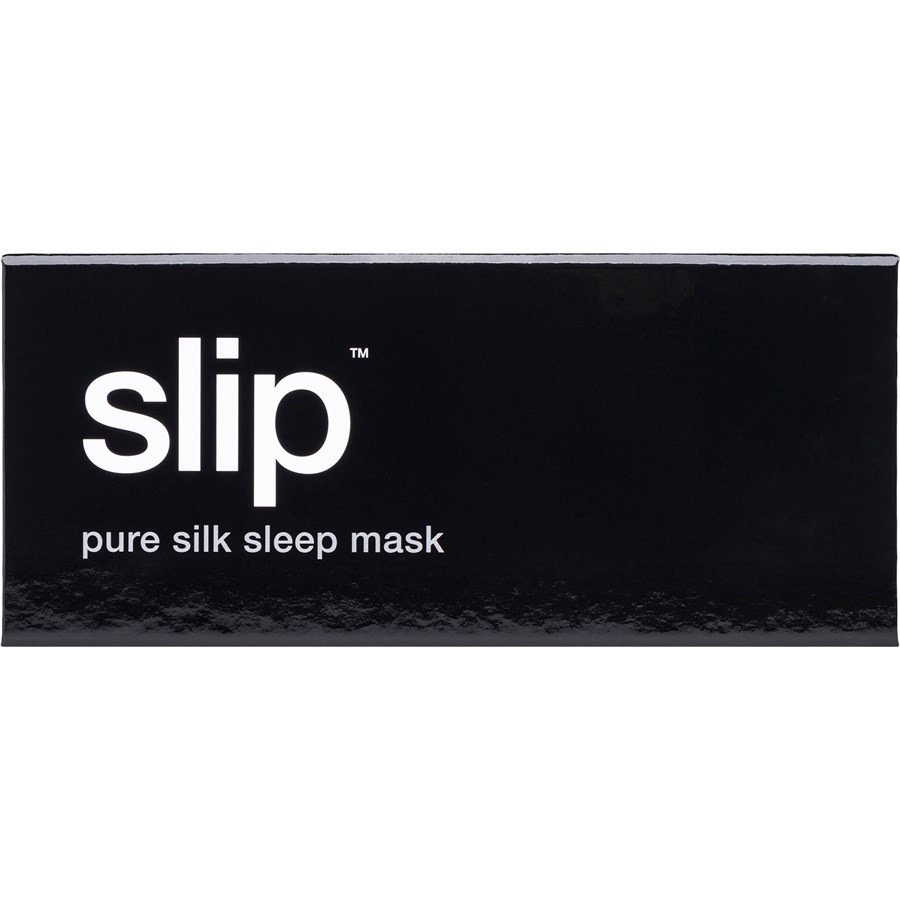 Sleep Masks Pure Silk Sleep Mask Black Von Slip